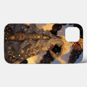 Kosmische Dame Afro-Amerikaanse Fantasy Kunst Case-Mate iPhone Case (Achterkant (horizontaal))