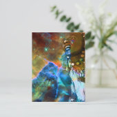 Kosmische Dans Briefkaart (Staand voorkant)
