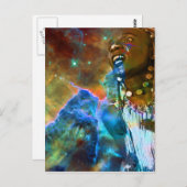 Kosmische Dans Briefkaart (Voorkant / Achterkant)