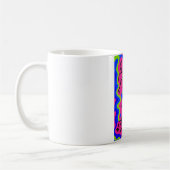Kosmische dans - Neon Stickmen Mok (Links)