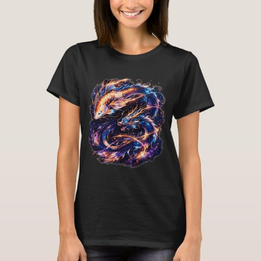 Kosmische Draak T-shirt (Voorkant)