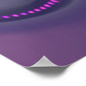 Kosmische Drift Reiziger Abstracte Sci-Fi Digitale Poster (Hoek)