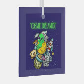 kosmische dromer glas ornament (Voorkant Rechts)