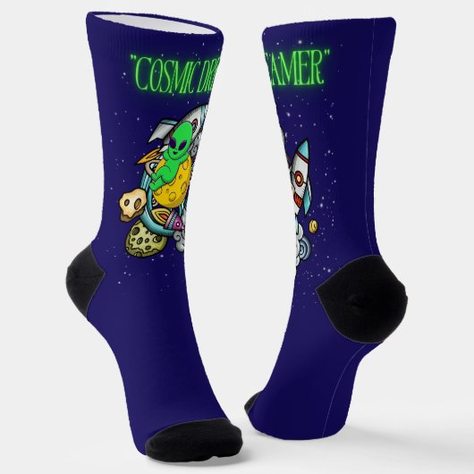 kosmische dromer sokken (Gebogen)