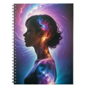 Kosmische dubbele belichting Space Infinity Univer Notitieboek