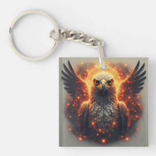🦅 Kosmische Energie Adelaar Visie Charme 🦅 Sleutelhanger