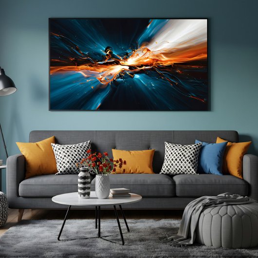Kosmische Fusie Canvas Afdruk