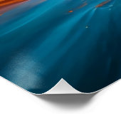 Kosmische Fusie Perfect Poster (Hoek)