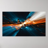 Kosmische Fusie Poster (Voorkant)