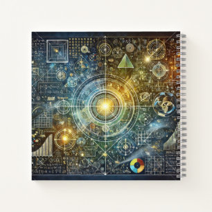 Kosmische Geometrie & Wetenschappelijke Harmonie Notitieboek