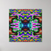 kosmische gewikkelde doek canvas afdruk (Voorkant)