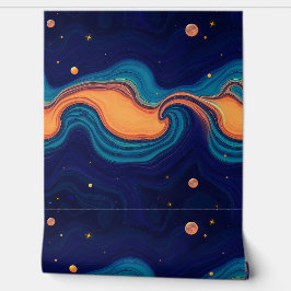 Kosmische golven: een hemelse symfonie behang