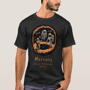 Kosmische Halloween 2024   Custom Planet Astronaut T-shirt