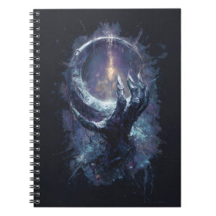Kosmische Hand Donkere Fantasie Notitieboek