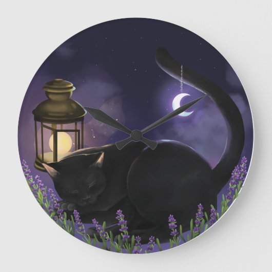 kosmische heks grote klok (Voorkant)