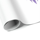 Kosmische Heksenkat Kristallen Bal Kawaii Cadeaupa Cadeaupapier (Rol Hoek)