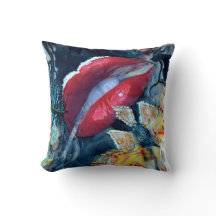 Kosmische hellingslips Pillow door Deprise