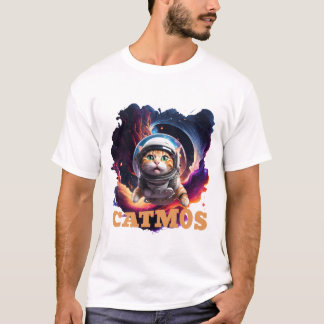 Kosmische kat - CATMOS tski T-shirt