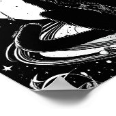 Kosmische Kat Kat Kat I Poster (Hoek)