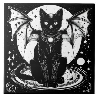 Kosmische Kat Kat Kat I Tegeltje