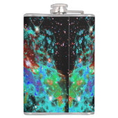 Kosmische Kat Lambda Heupfles (Achterkant)