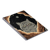 Kosmische Kat Notitieboek (Rechterzijde)
