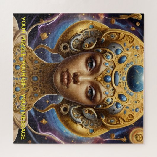 Kosmische Keizerin: De Hemelse Enigma Prinses Legpuzzel (Horizontaal)