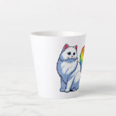 Kosmische Kitty Latte Mok (Voorkant)