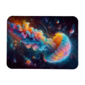 Kosmische kwal artwork magneet (Horizontaal)