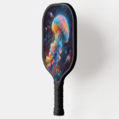 Kosmische kwal artwork pickleball paddle (Links)
