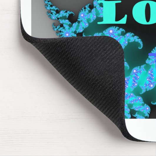 Kosmische Liefde Elementen Art Print Muismat (Hoek)