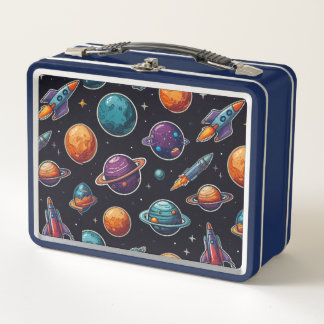 Kosmische lunchbox: lunchbox met ruimtethema