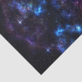 Kosmische Maan (Ontwerp 9 van de Paarse Serie) Tissuepapier (Detail)