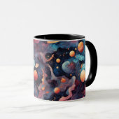 Kosmische Odyssee: Etherische nevel sterrenstelsel Mok (Voorkant rechts)