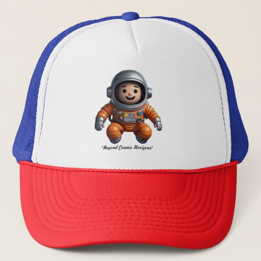 "Kosmische ontdekking" Trucker Pet (Voorkant)