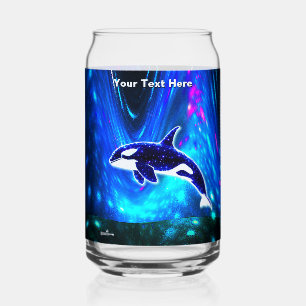 Kosmische Orka Blikvorm Glas
