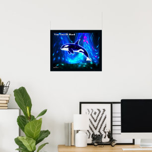 Kosmische Orka Poster