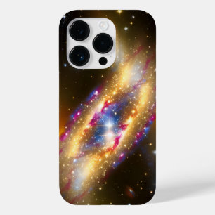Kosmische Paarse Blauwe sterren ontploffen nachtga Case-Mate iPhone 14 Pro Hoesje