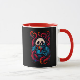 Kosmische Panda Kraken Mok