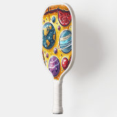 Kosmische Pizza Avontuur" Pickleball Paddle (Links)