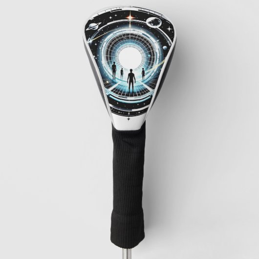 Kosmische Poort Golfheadcover (Voorkant)
