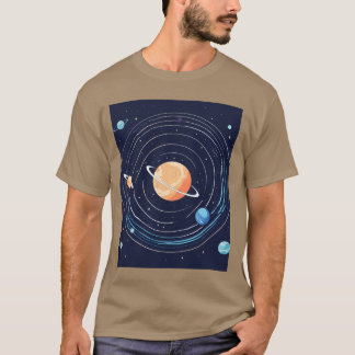 "Kosmische reis" T-shirt