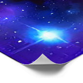 kosmische scène poster (Hoek)