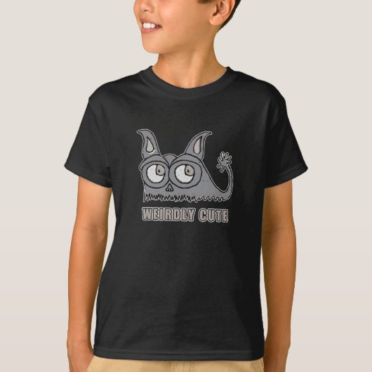 Kosmische Schattigee kattenmutant T-shirt (Voorkant)