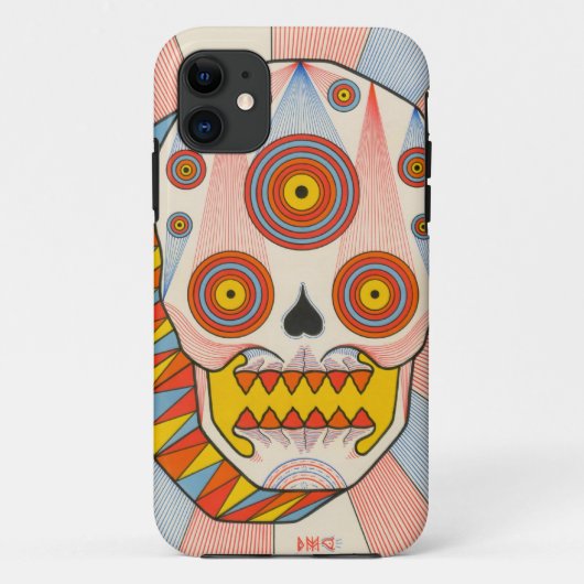 kosmische schedel Case-Mate iPhone case (Achterkant)