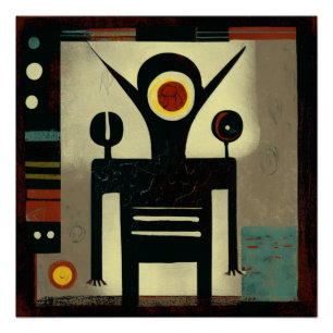 kosmische schildwacht perfect poster