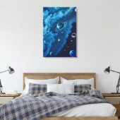 Kosmische Sereniteit Canvas Afdruk (Insitu (Slaapkamer))