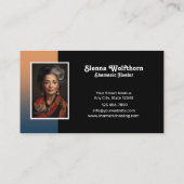 kosmische sjamanistische genezer visitekaartje (Achterkant)