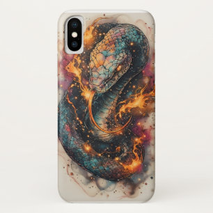Kosmische Slang Met Uitgestrekt Heelal iPhone X Hoesje