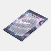 Kosmische Slang Zodiac Dierentuin Astrologie Post-it® Notes (Schuin)